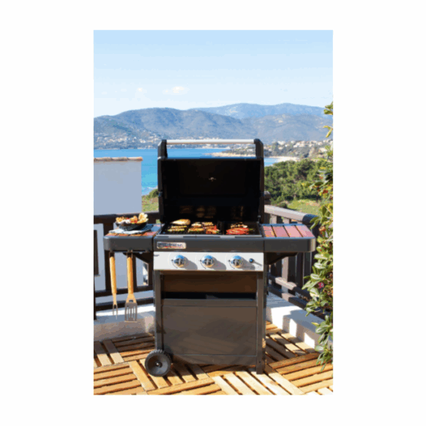 Barbecue au gaz CAMPINGAZ 3 Series Classic wld 2en1 + plancha, noir – Image 2