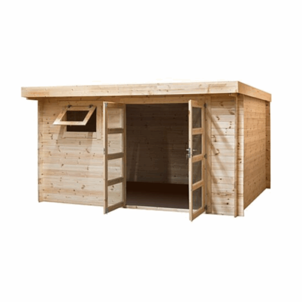 Abri de Jardin Bois moderne – 13 m2 – Qualité Supérieur – Prix usine – DESTOCKAGE – Image 3
