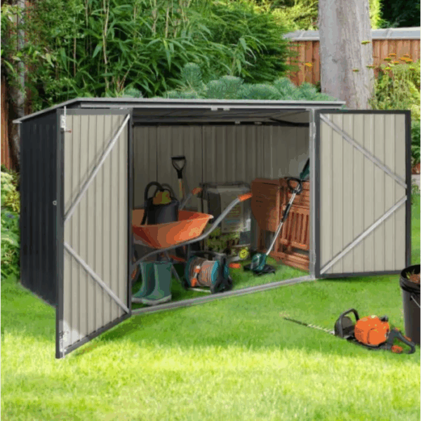 Abri jardin métal – 2.2 m2 – Porte à verrouillage – Image 5