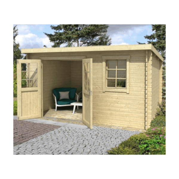Abri de jardin SANTA FE 10m2 – 28mm – Image 2