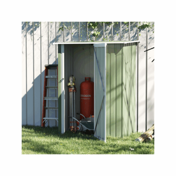 Abri de Jardin 1,2 m² – Cabanon Compact avec Porte Verrouillable – Image 2