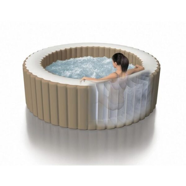 Spa Gonflable – INTEX – Sahara 4 places + Couverture Thermique – DESTOCKAGE – Image 4