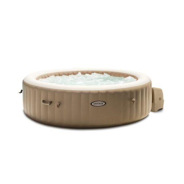 Spa Gonflable – INTEX – Sahara 4 places + Couverture Thermique – DESTOCKAGE