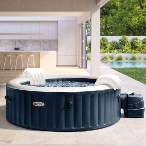 Spa Gonflable – INTEX – Blue Navy 6 places + Couverture Thermique – DESTOCKAGE – Image 3