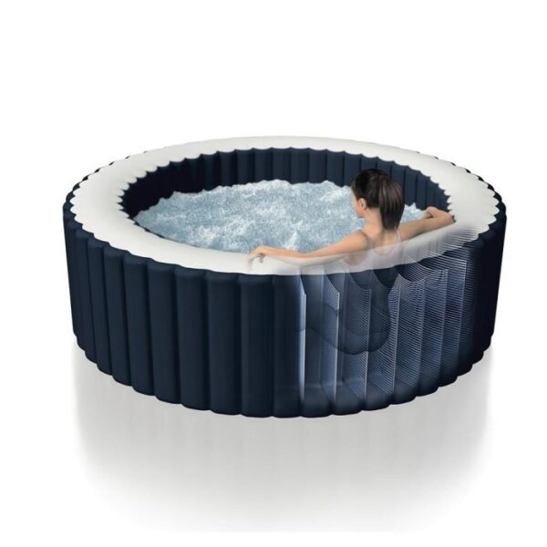 Spa Gonflable – INTEX – Blue Navy 6 places + Couverture Thermique – DESTOCKAGE – Image 4
