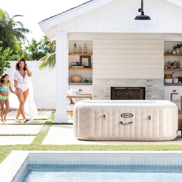 Spa Gonflable- INTEX – Chevron 6 places + Couverture Thermique – Image 3