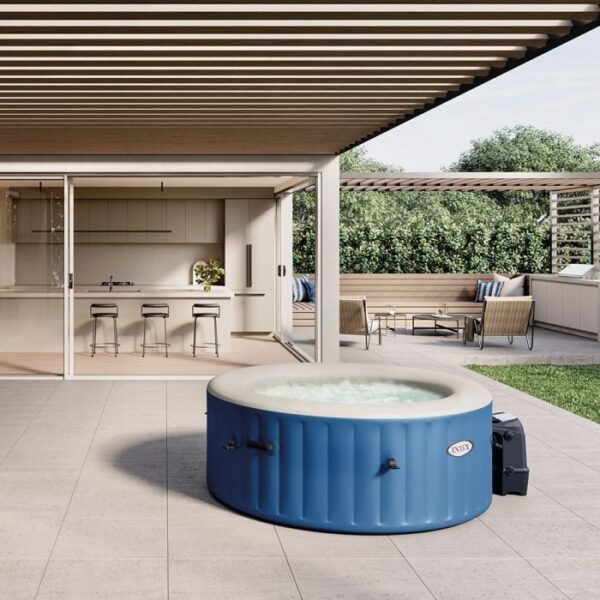 Spa Gonflable – INTEX – Blue One 2-4 places + Couverture Thermique – Image 2