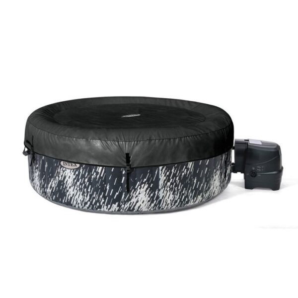 Spa Gonflable – INTEX – Galaxie 4 places + Couverture Thermique – Image 4
