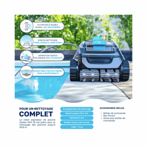 Robot piscine Zodiac CNX 25 – Image 7