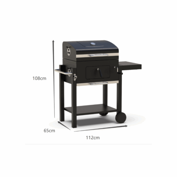 Barbecue charbon Centaurus Beta II 90x70cm NATERIAL – Image 3