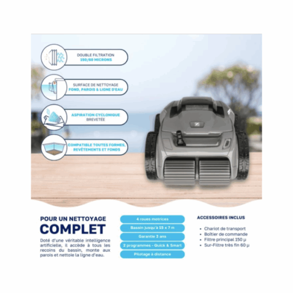 Robot piscine Zodiac Alpha OA 6600 iQ – Image 3
