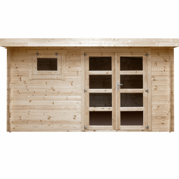 Abri de Jardin Bois moderne – 13 m2 – Qualité Supérieur – Prix usine – DESTOCKAGE