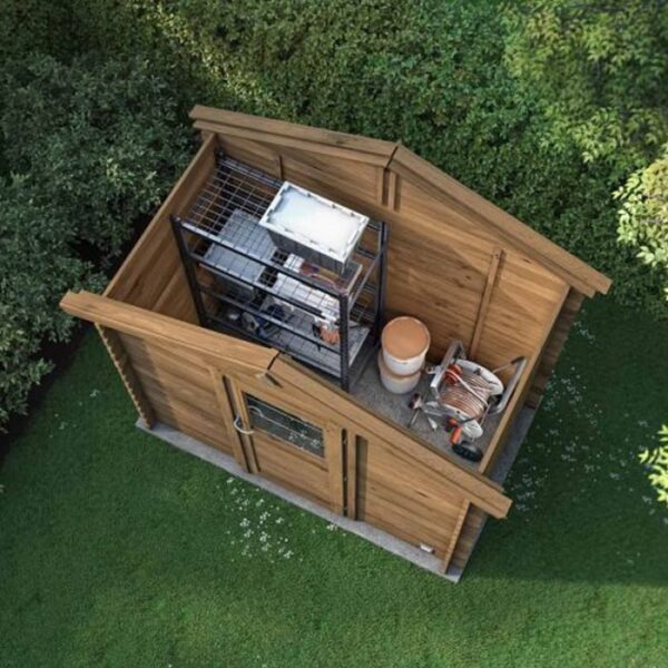 Chalet de Jardin en Bois Traité – 4.2 m2 – Qualité Premium- Prix usine – DESTOCKAGE – Image 4